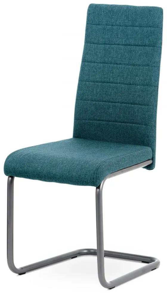 Jedálenská stolička SAVONA — látka, viac farieb Modrá