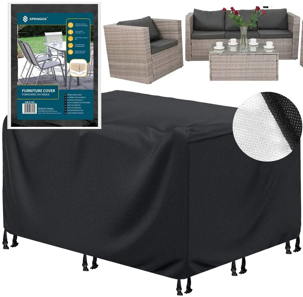 Ochranná plachta na nábytok 152 x 104 x 71 cm SPRINGOS – GA2165