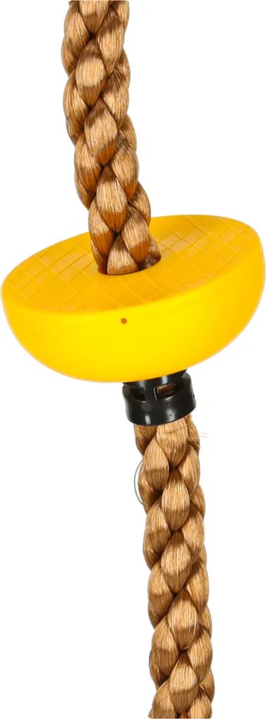 KIK Lezecké lano s diskami pre deti (210 cm)