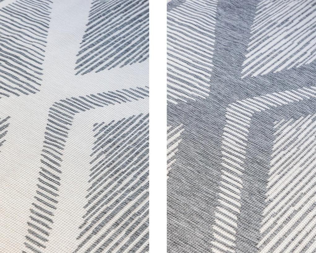 ELLE Decoration koberce Kusový koberec Gemini 106013 Silver z kolekcie Elle – na von aj na doma - 160x230 cm