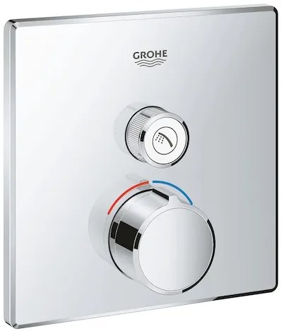 Termostat Grohe Smart Control bez podomietkového telesa chróm 29147000