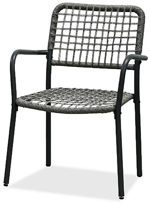 Autronic BONTEC Záhradný set 1+2, kov, polyratan, sivá, AZ-L1103 GREY Farba: Šedá