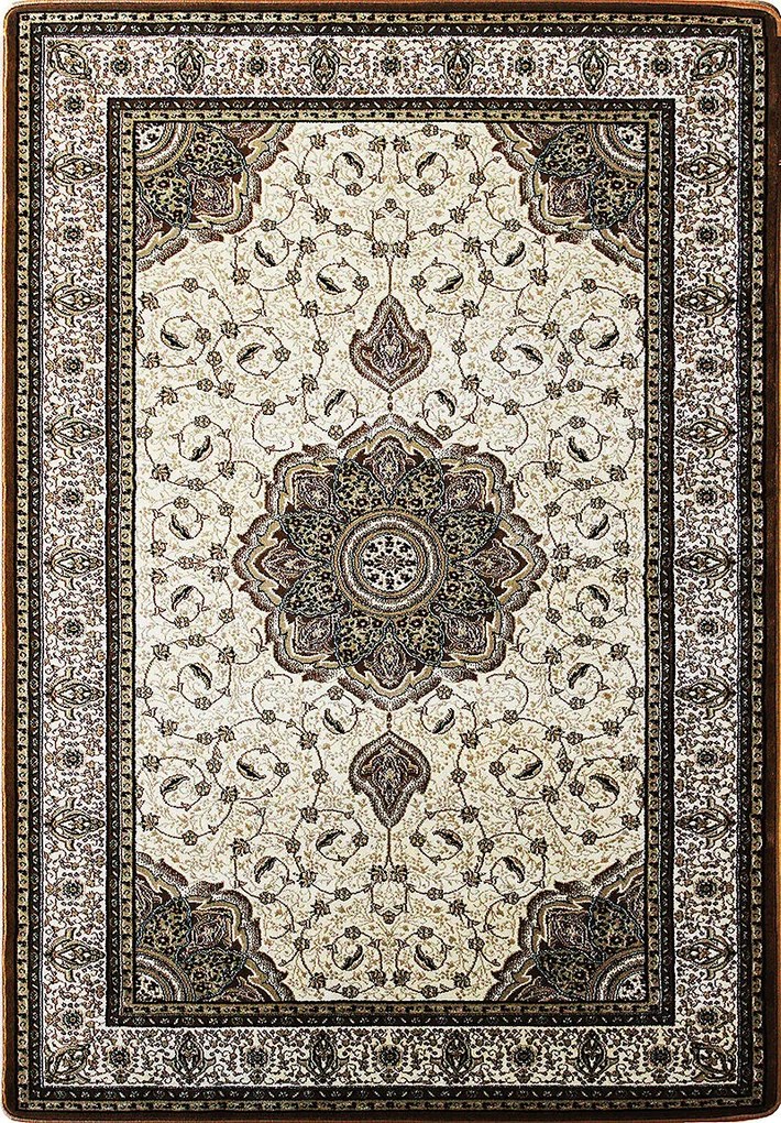 Berfin Dywany, Kusový koberec Anatolia 5328 K (Cream), 150x230, hnedá, kancelária
