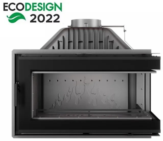 Krbová rohová vložka W16 pravá 13,5 kW Black