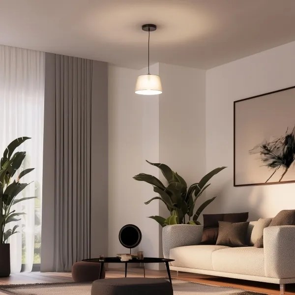 Brilagi - LED luster na lanku CERIA 1xE27/40W/230V pr. 25 cm sivý