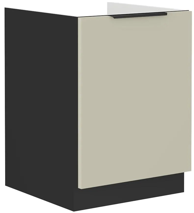 Kuchynská skrinka Arona cashmere 50zl 1f bb