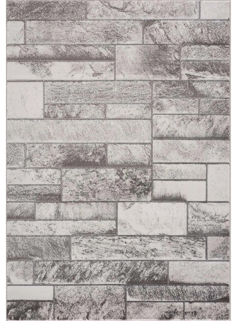Dekorstudio Moderný koberec NOA - vzor 9250 sivý Rozmer koberca: 140x200cm