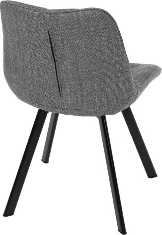 Jedálenská stolička sivá HC-465 GREY2