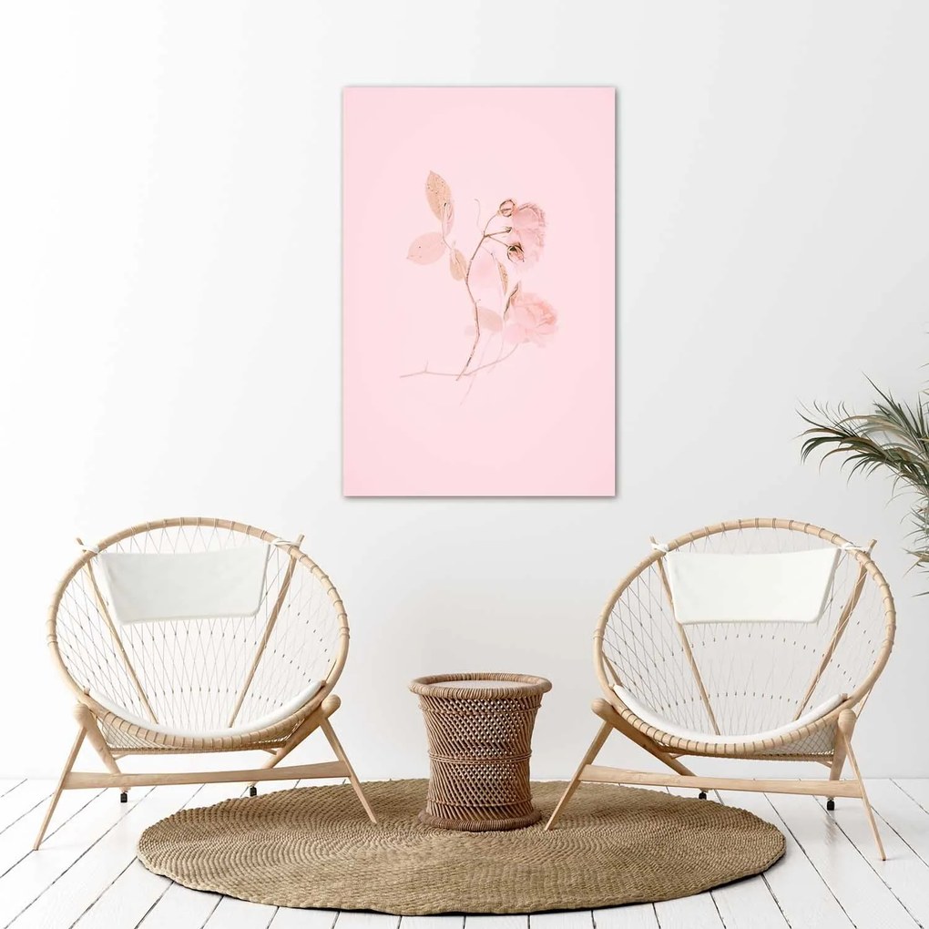 Gario Plagát Pastelová vetvička Farba rámu: Bez rámu, Rozmery: 30 x 45 cm