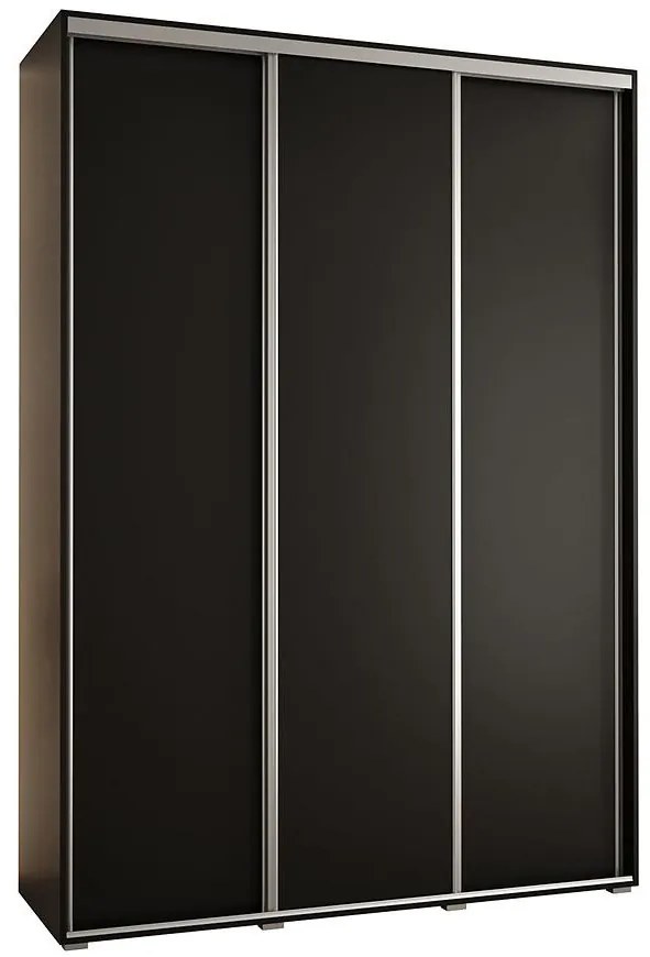 Skriňa 45 Canaris 1 180 čierna/silver