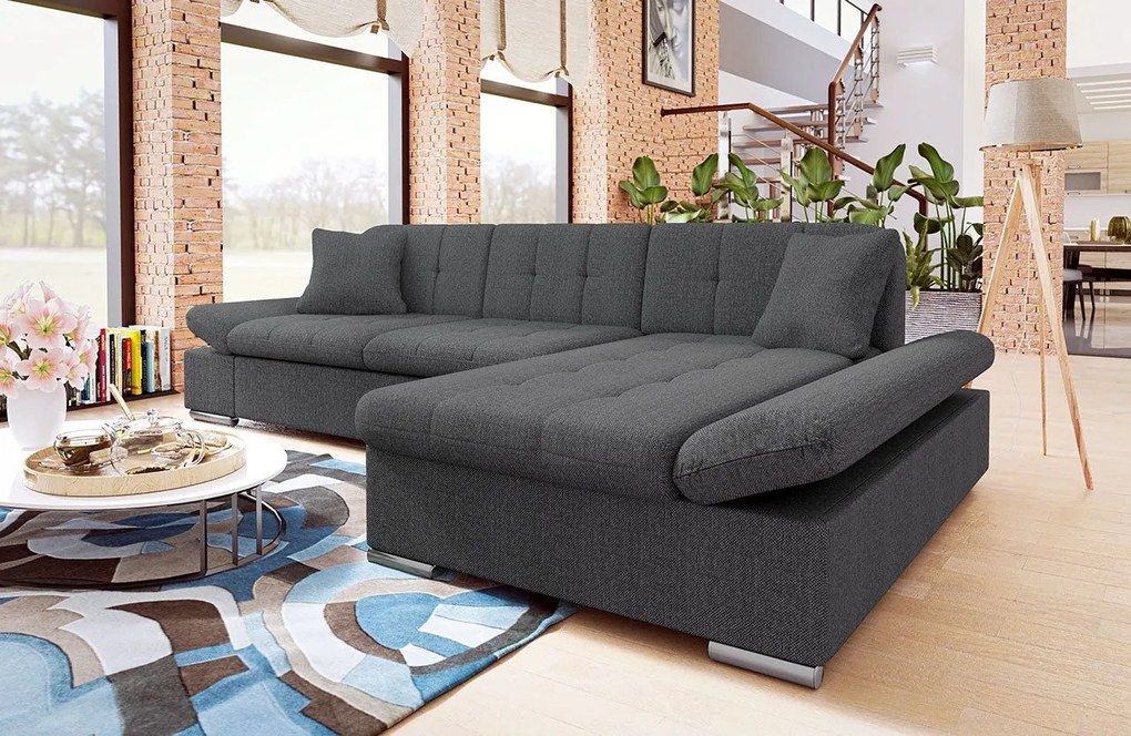 Sedacia súprava Laviva, Dostupné poťahy: Sandu 224.01, Strana: pravá