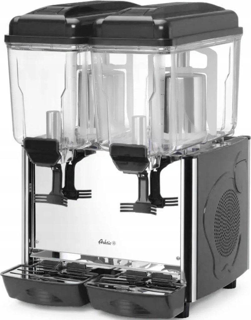 Dispenzor na šťavy 2×12 l, Arktic, 24 l, 230 V/370 W, 485 x 415 x H) 645 mm