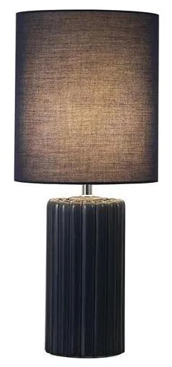 Searchlight EU22353AZ - Stolná lampa GROOVE 1xE14/60W/230V modrá