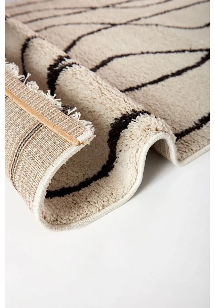 Biely/čierny koberec 160x230 cm Routa – Universal