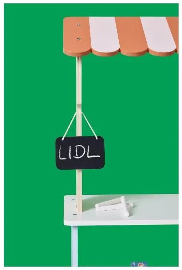 lupilu® Detská drevená kuchynka/Drevený obchod (obchodík) (100394361)