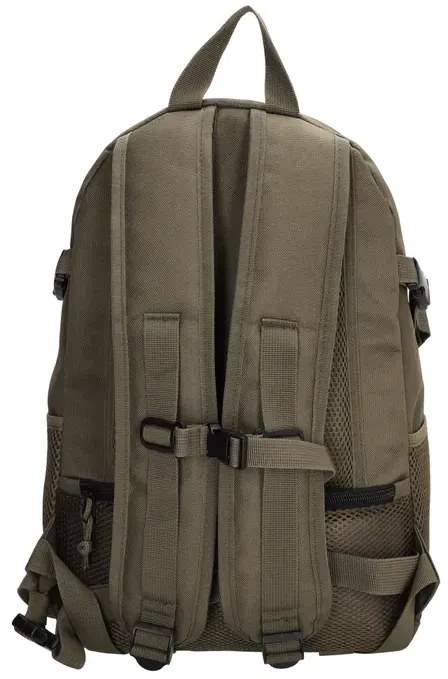 Beagles Zelený objemný batoh do školy „Sacker“ 12L