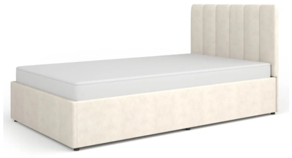 Posteľ do spálne s úložným priestorom 120x200/160x200 MOSSA MO12 (Cloud 03)