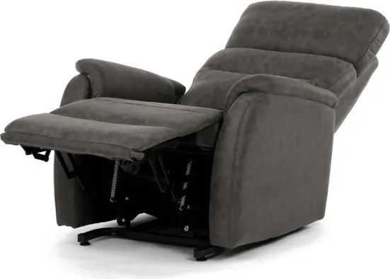 Polohovacie kreslo čierne, elektrické TV-L8904 BK3