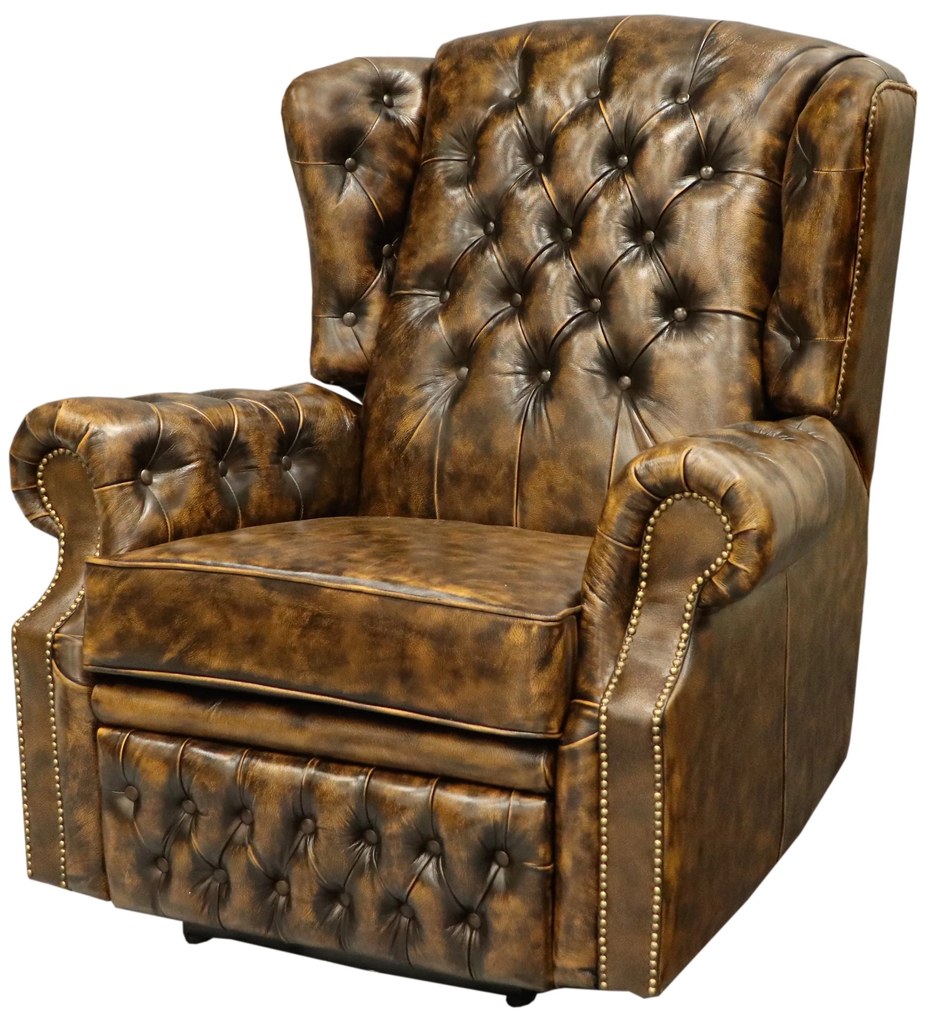 furniture-nabytek.cz - Elektrické polohovací křeslo Chesterfield