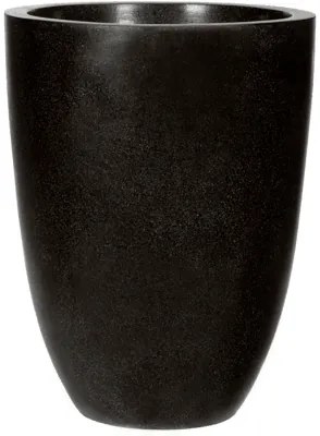 Capi lux vase elegant low II black 36x47 cm