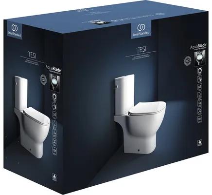 Kombinované WC Ideal Standard TESI uzatvorený splachovací kruh T033601