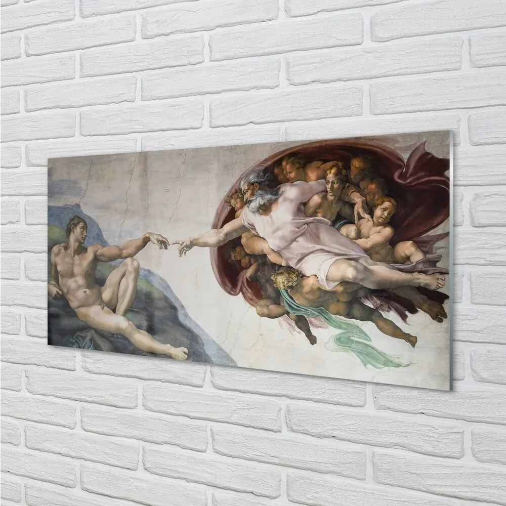 Obraz na skle Mytológia Apollo akt 100x50 cm