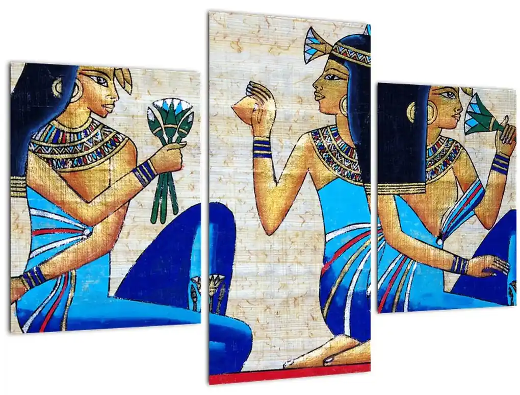 Obraz - Egyptské maľby (90x60 cm) | BIANO