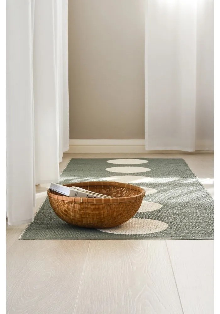 Zelený vnútorný a vonkajší behúň 70x150 cm Vera Army – Pappelina