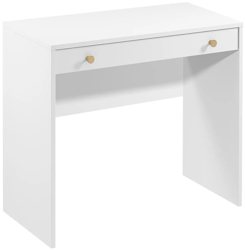 Písací stôl B1 Rel Biela