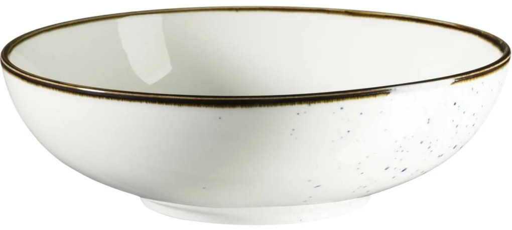 Mäser Miska Pintar Biele modré bodky 22 cm, 22 cm