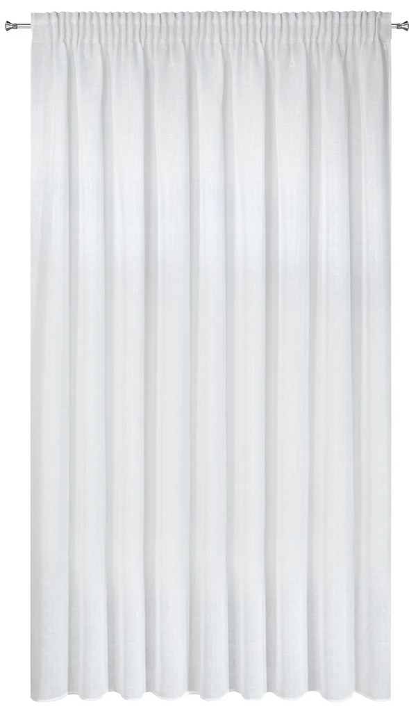 ZÁCLONA NA PÁSKE VIOLA 300X250 CM BIELA