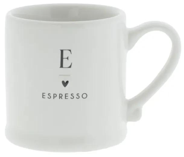 Espresso White/Espresso Black 5,4x6,2cm