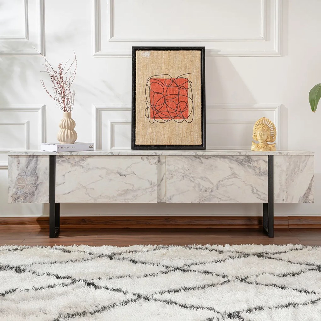 TV stolík Serenity Fressia Marble