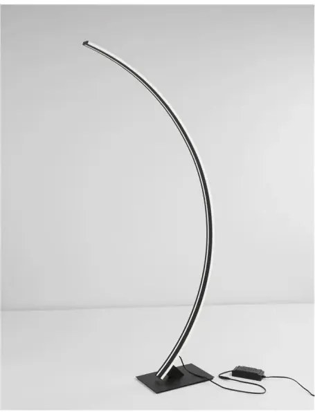 LED stojaca lampa Premium 20 čierne