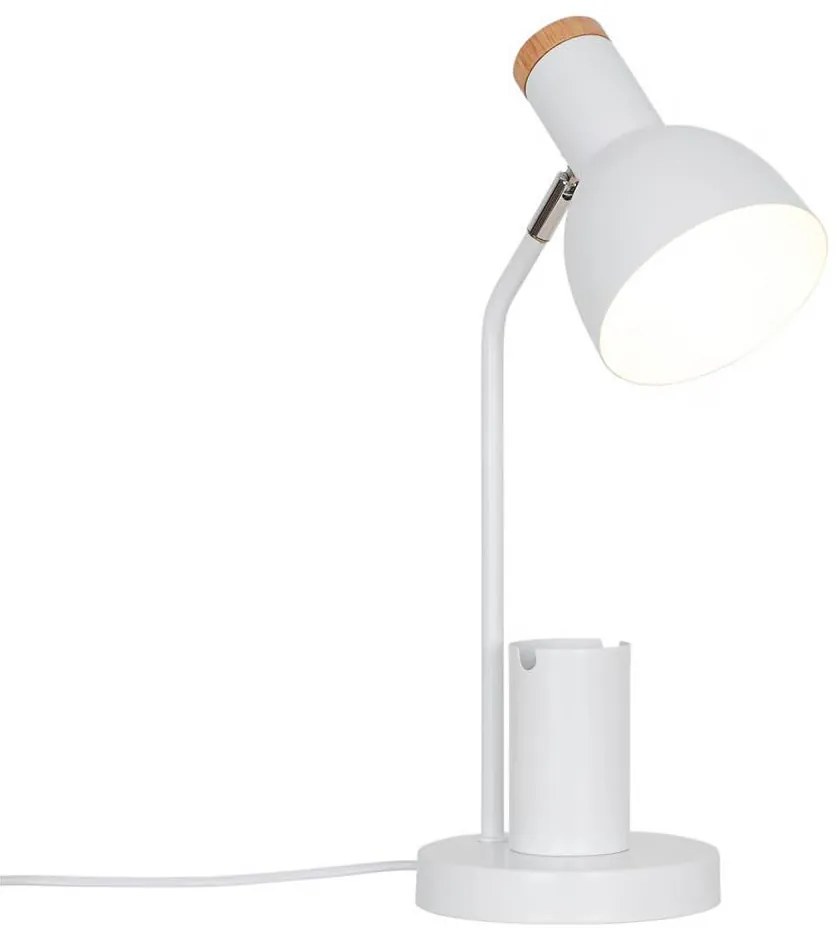 Nordlux - Stolná lampa DEVONE 1xE27/15W/230V biela