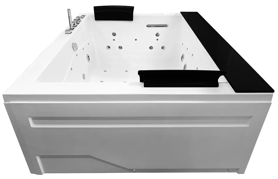 M-SPA - Kúpeľňová vaňa SPA s hydromasážou 180 x 150 x 72 cm (MSPA1285)