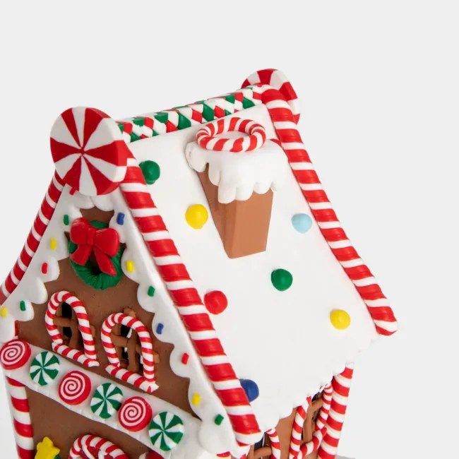 LED domček LIZZY perníkový 713798