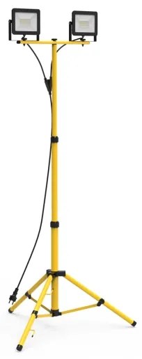 LED Reflektor so stojanom 2xLED/50W/230V 4000K IP44
