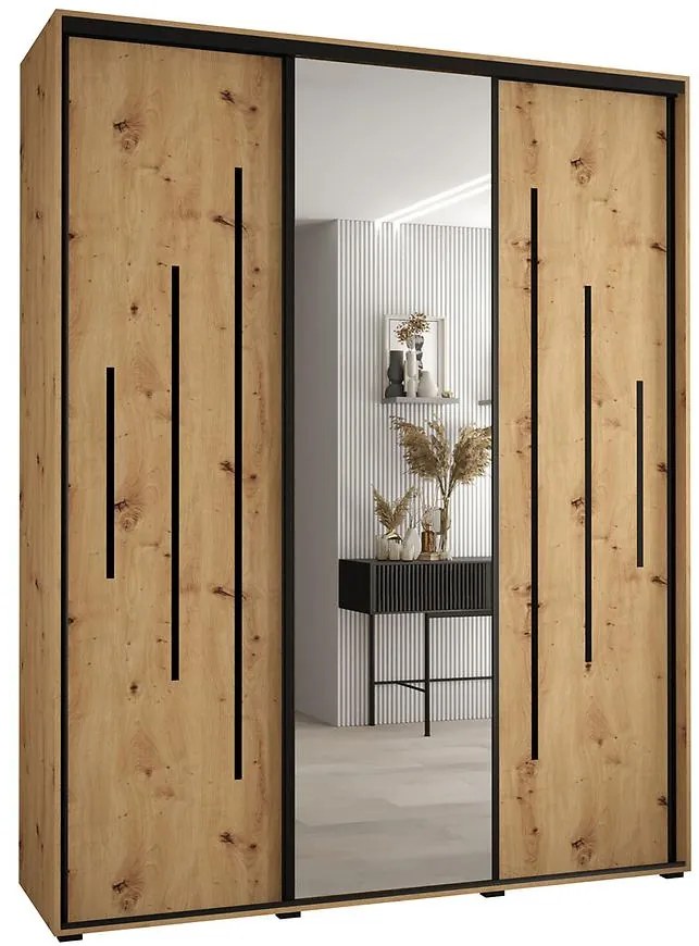 Skriňa 45 Canaris 13 190 artisan/čierna