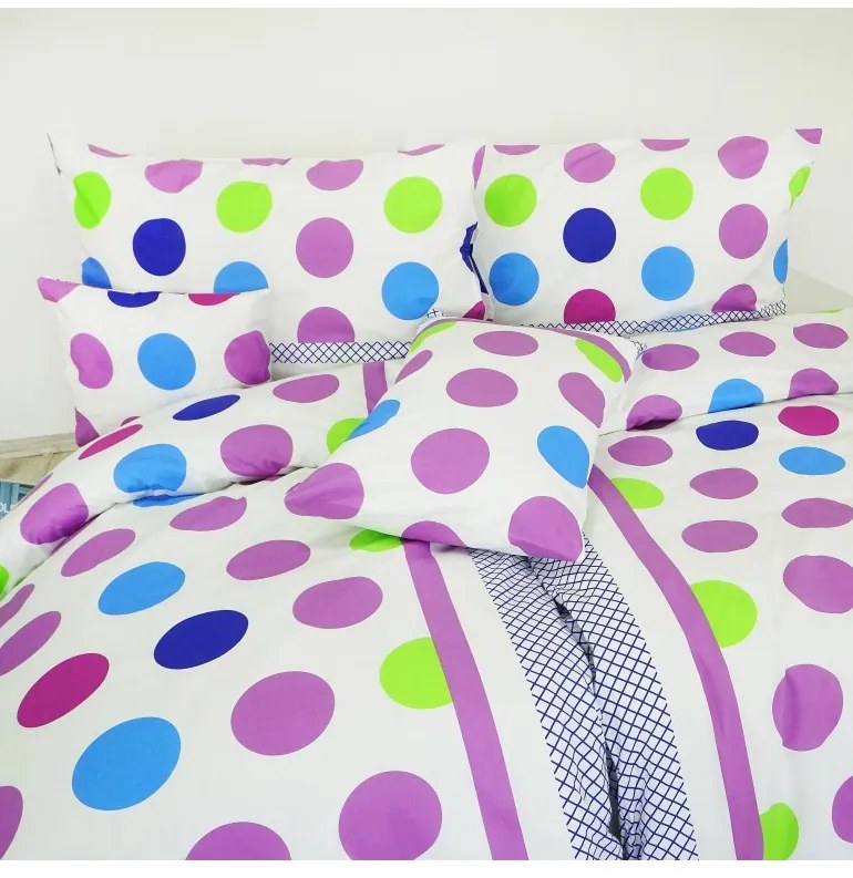 Pera V3 lila EMI, Štandardný set jednolôžko obsahuje 1x 140x200 + 1x 70x90