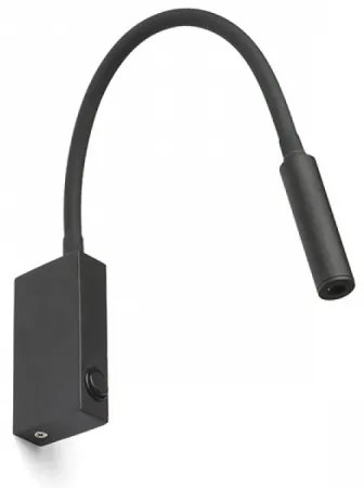 RED - Design Rendl - R12945 - LED Flexibilná lampička EKE LED/3W/230V čierna