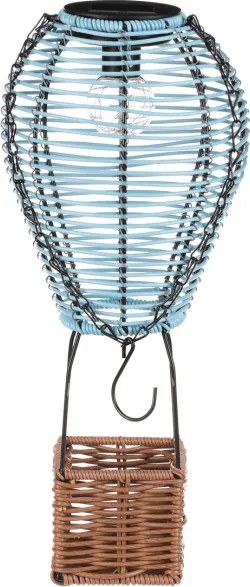 Solárny lampáš balón s LED osvetlením PLA113 BLUE-L