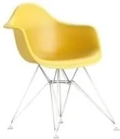 Designová židle DAR, žlutá (RAL 9003)  S48990 CULTY +