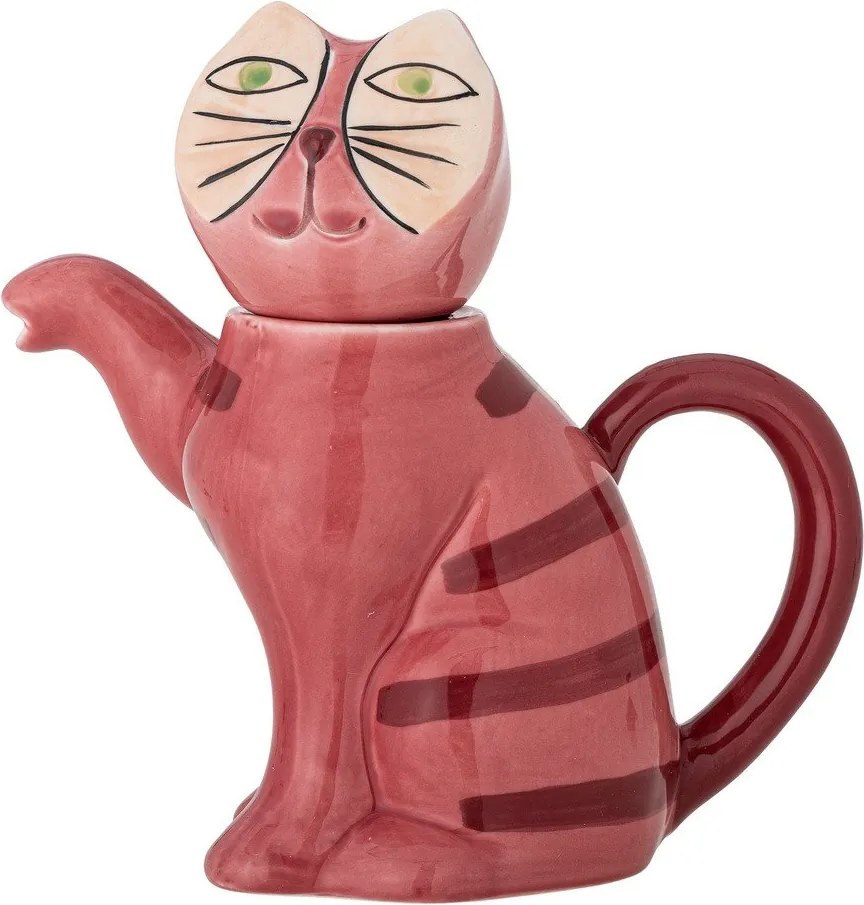 Ružová keramická kanvica na čaj 500 ml Missy – Bloomingville