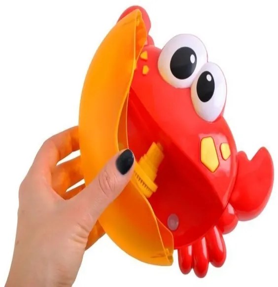 Bublinkovač do kúpeľa Krab