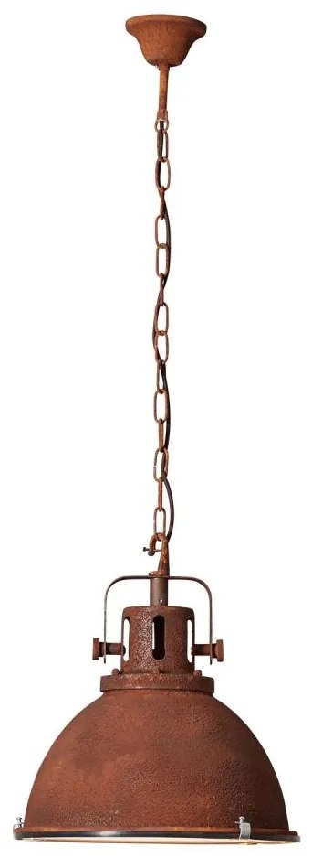 Brilliant - Luster na reťazi JESPER GLAS 1xE27/60W/230V medený