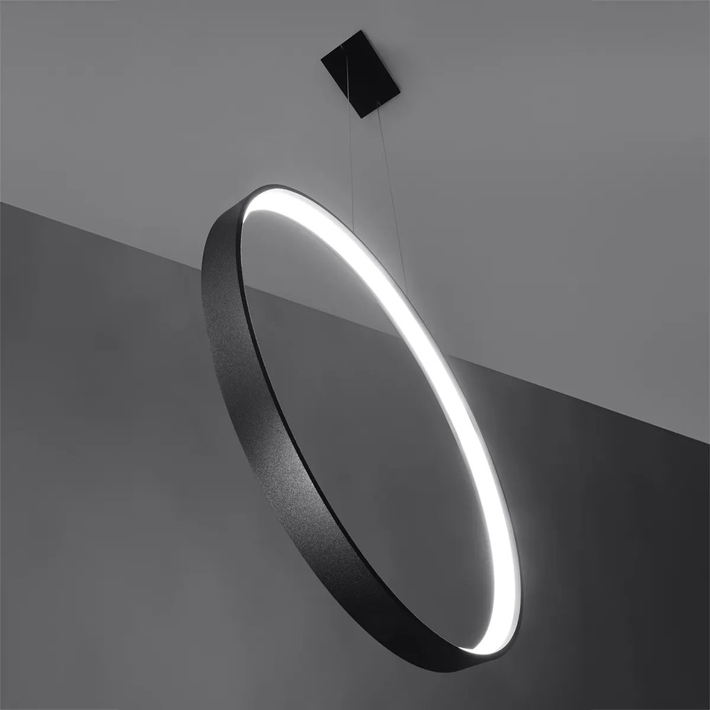 Závesné LED svietidlo Rio 78, 1x LED 50w, 3000k, b