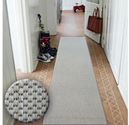 Behúň SIZAL FLOORLUX 20433 strieborný
