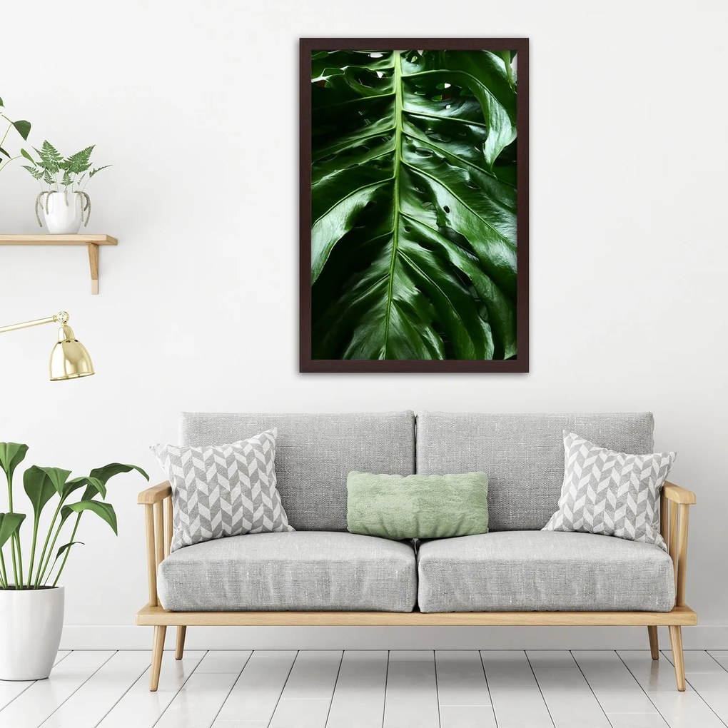 Gario Plagát Listy z trópov Farba rámu: Bez rámu, Rozmery: 30 x 45 cm