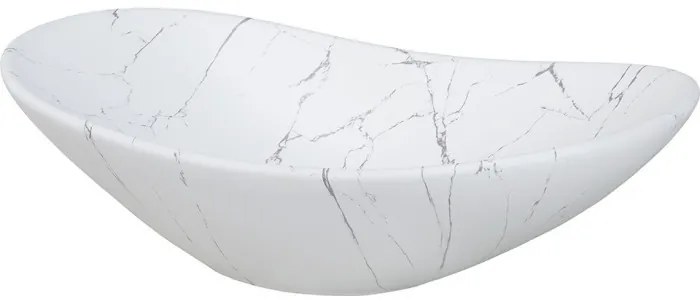 Závěsná skříňka Nordic Lena s deskou a umyvadlem 80 cm dub cremona